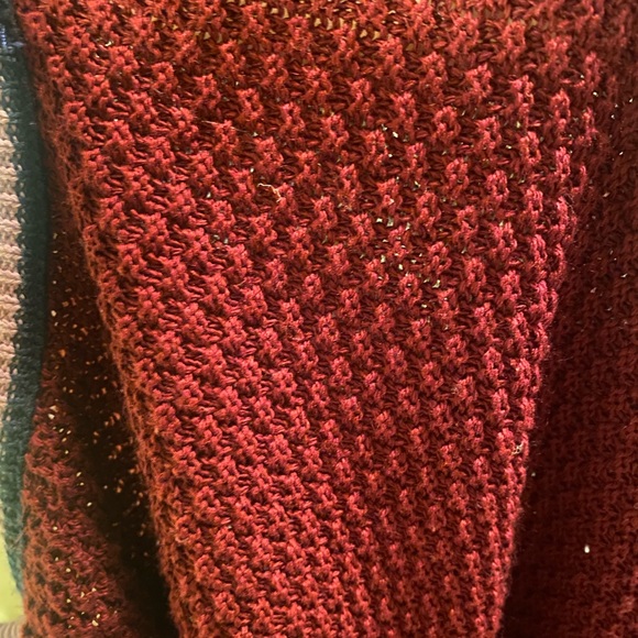 Maurices Burgundy Long Sleeve Chunky Knit Sweater - Picture 10 of 10